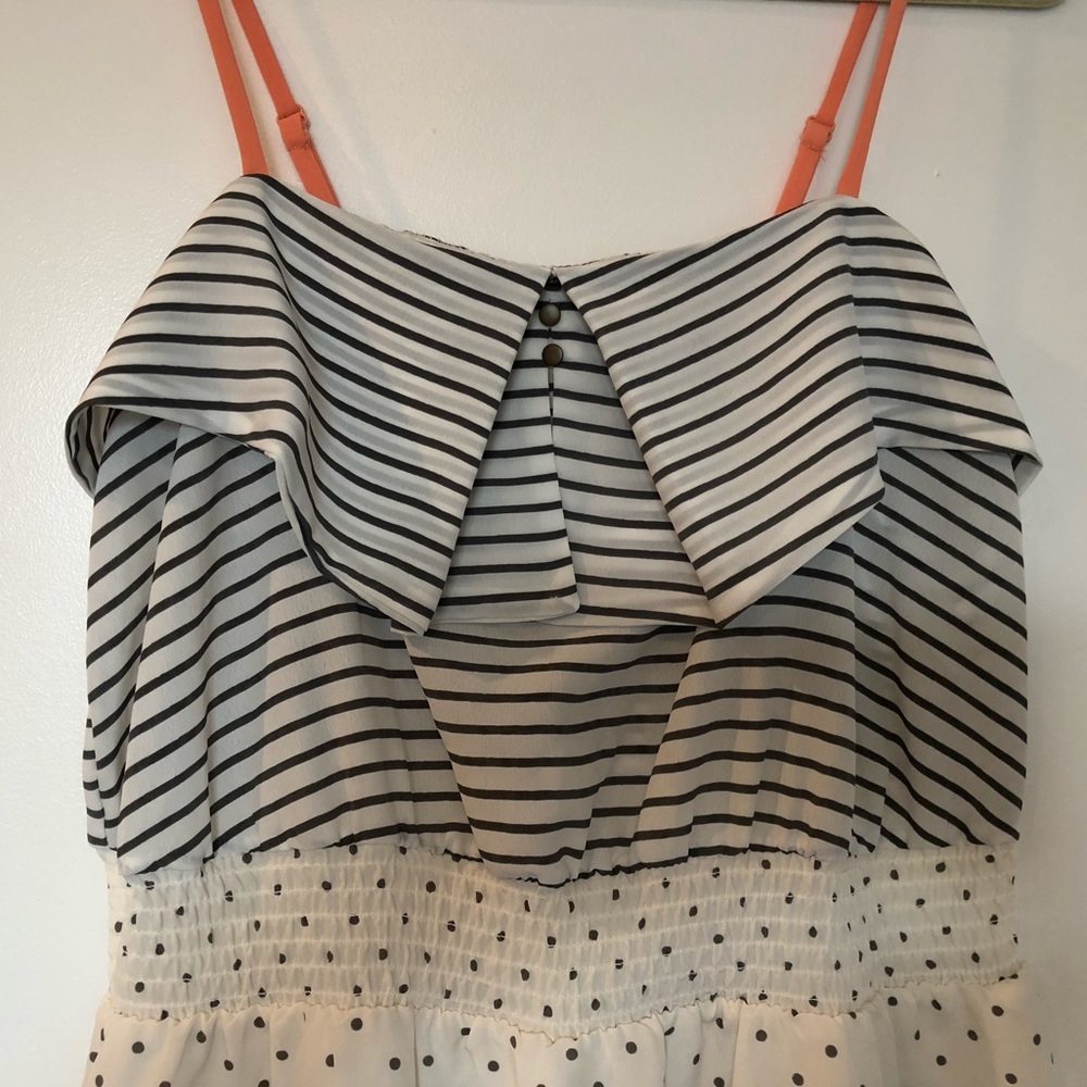 Adorable sailor inspired sun dress